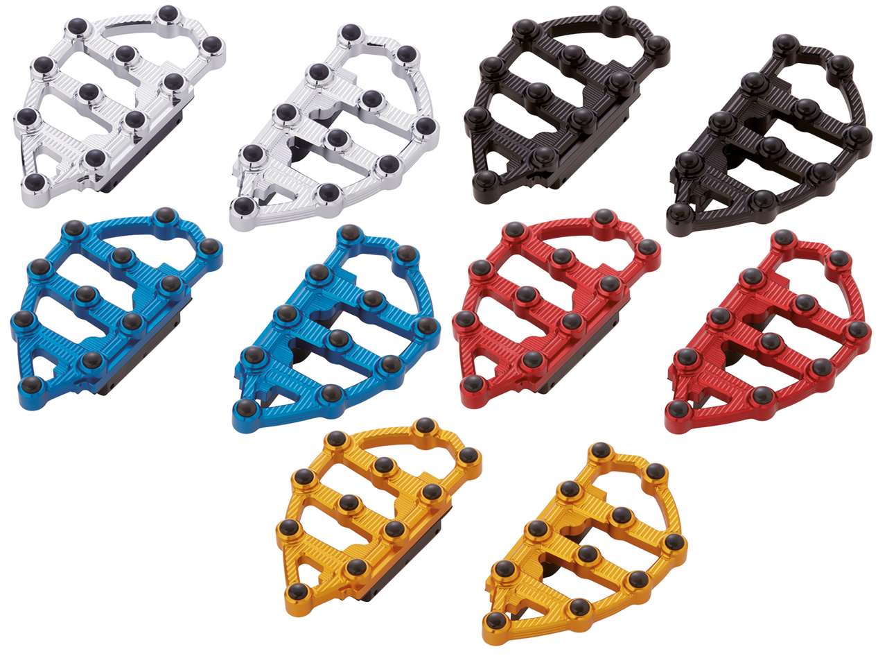 Ness MX Passenger Floorboards - Chrome