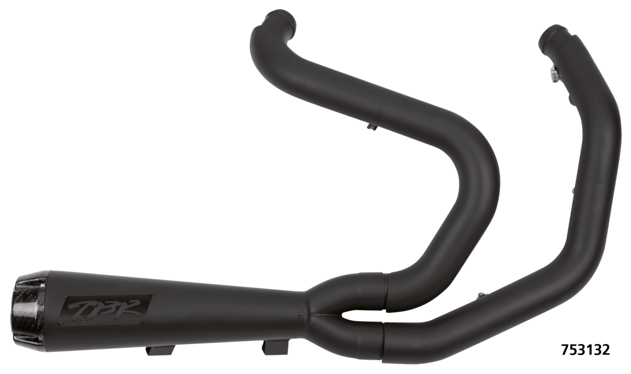 2Bros XL04-13 2-1 SS CF Race Exhaust BLK
