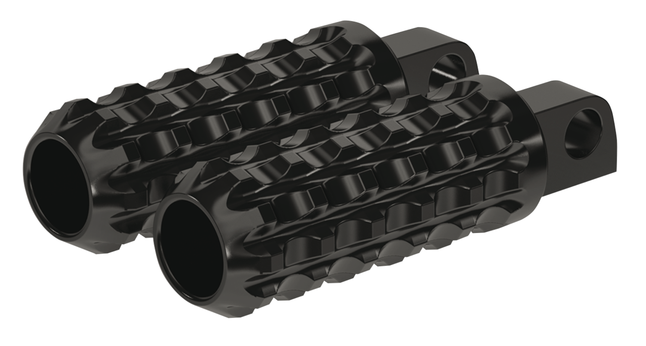 RSD footpegs billet traction black