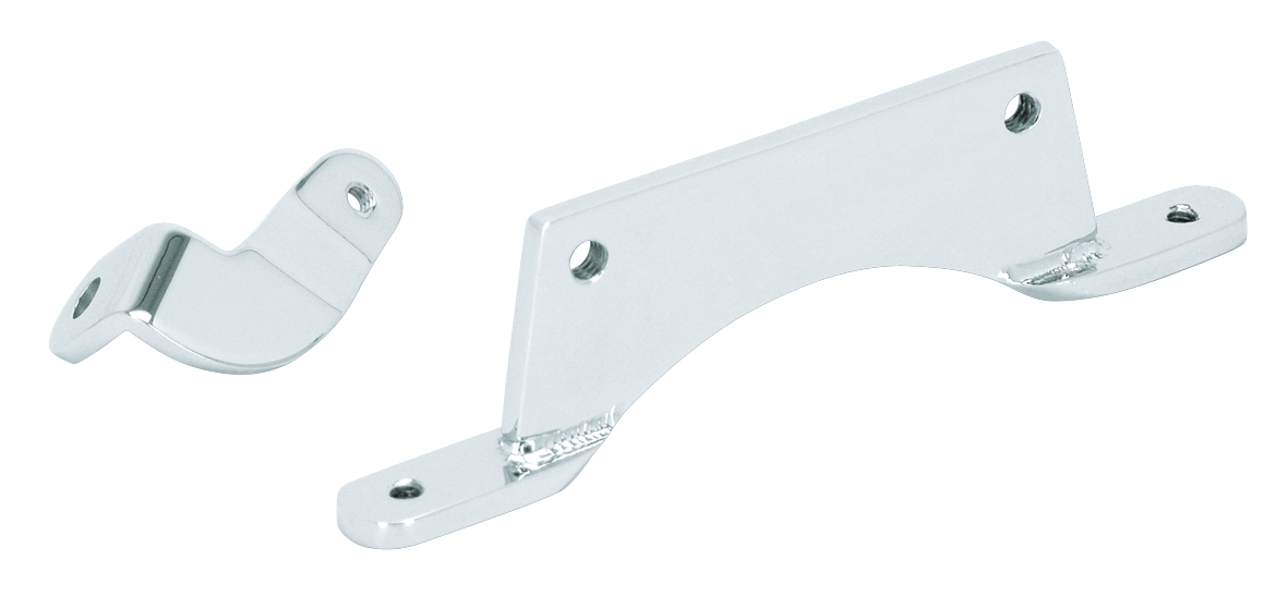 GZP Chrome fr&rr oil tank brackets, cust