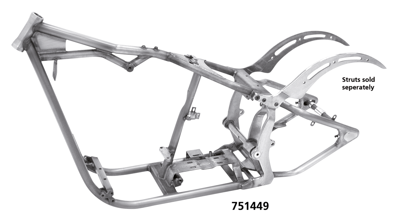 Softail 200 frame kit 1.25" tube 34 degr