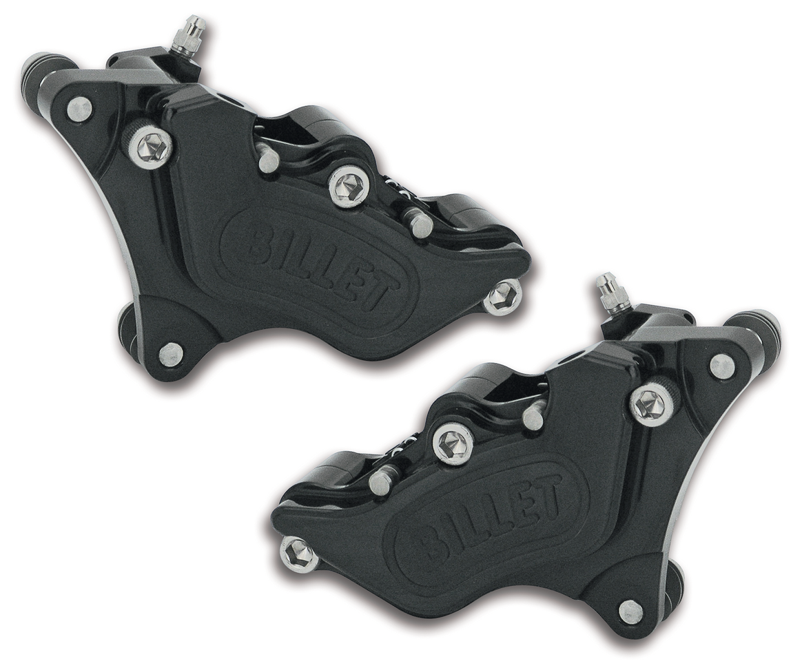 Billet 4 calipers 11.5" dual 84-99Blck
