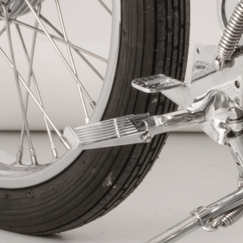 GZP Folding custom pegs W/clamp ribbed