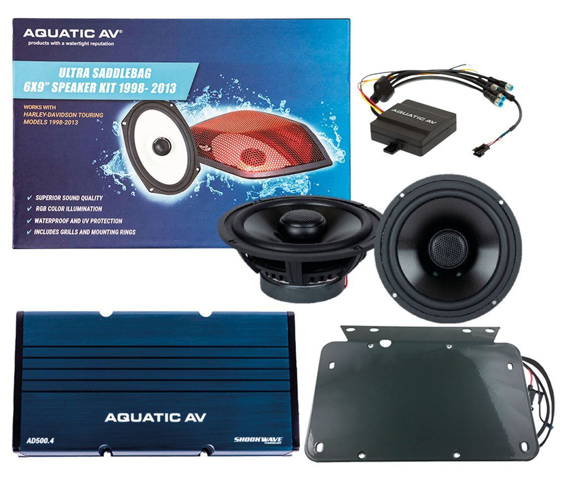Aquatic Audio Kit for Road Glide 98-13