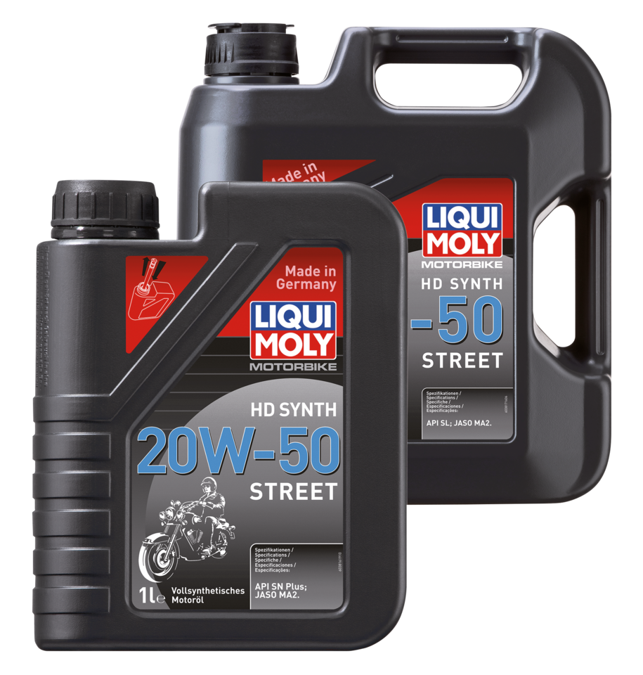 1l Motorbike Oil HD Synth 20W-50 Street