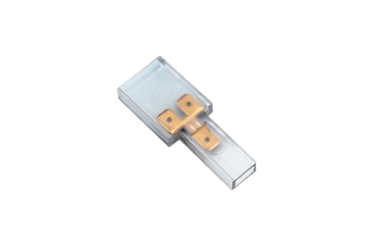 10pck Flat Plug connector 3-way single