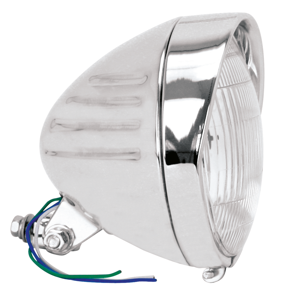 GZP Grooved 6 1/2" headlight H4 12V 60/5