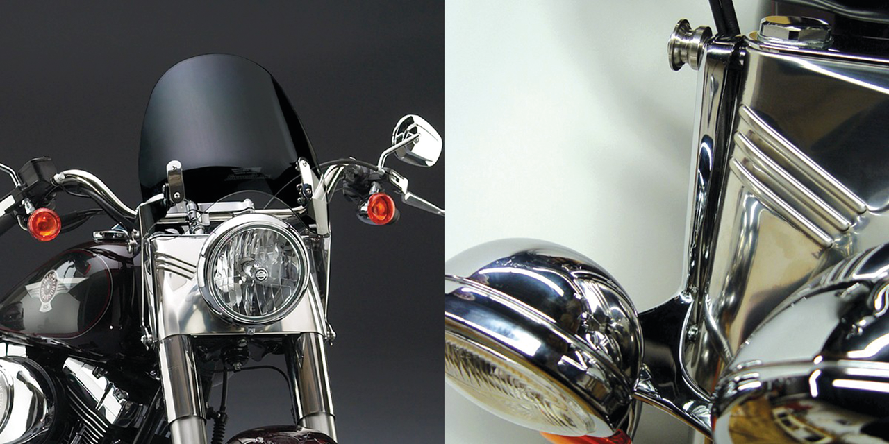 Switchblade Deflector Tinted kit 41mm fo