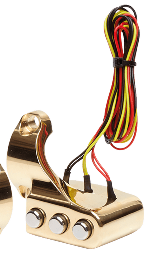 SWITCH HOUSINGS BRASS RIGHT