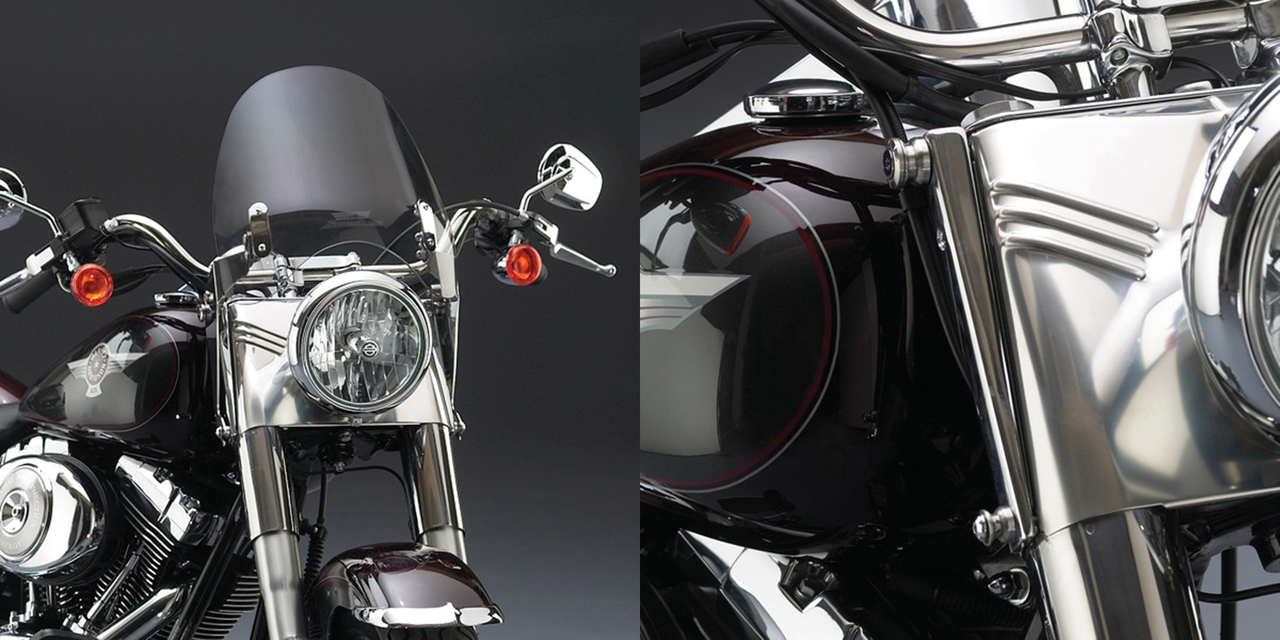 Switchblade Deflector Clear kit 41mm for