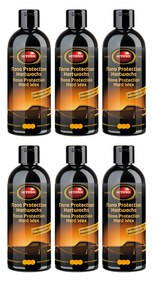6pck Autosol Nano Protection Wax 250ml
