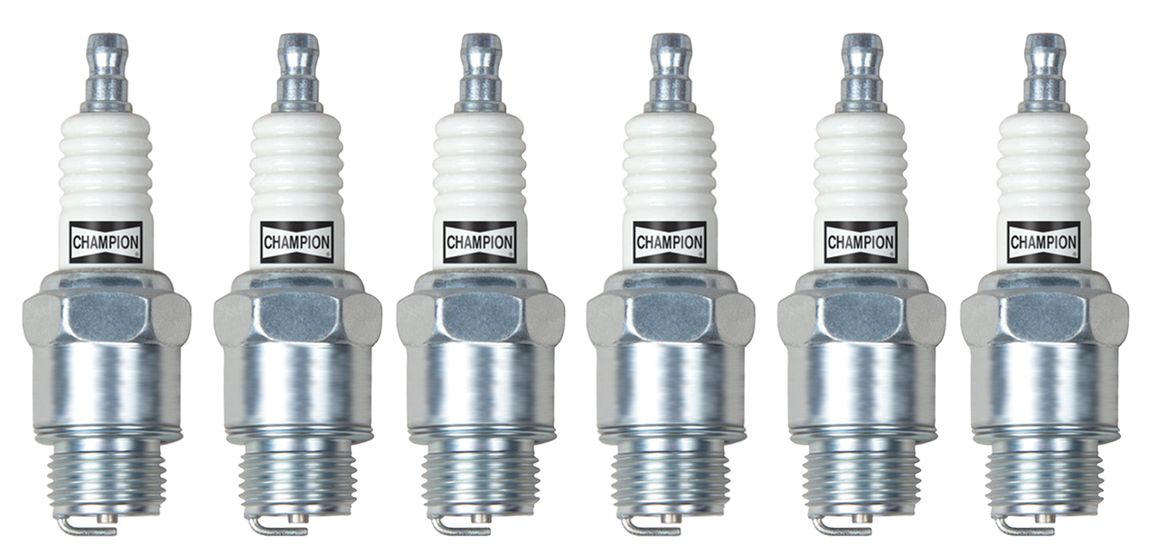 6pck Champion D-16 spark plugs hi compr