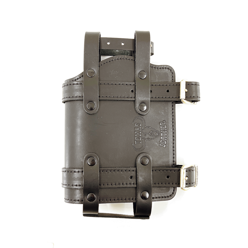 Texas Leather Oil bottle holder (1L) Blk