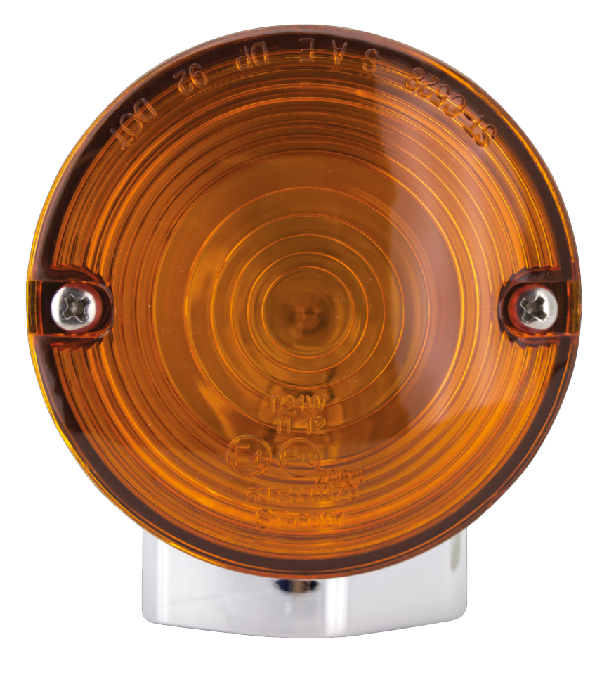 GZP Turn signal amber FLH/T86-up dual fi