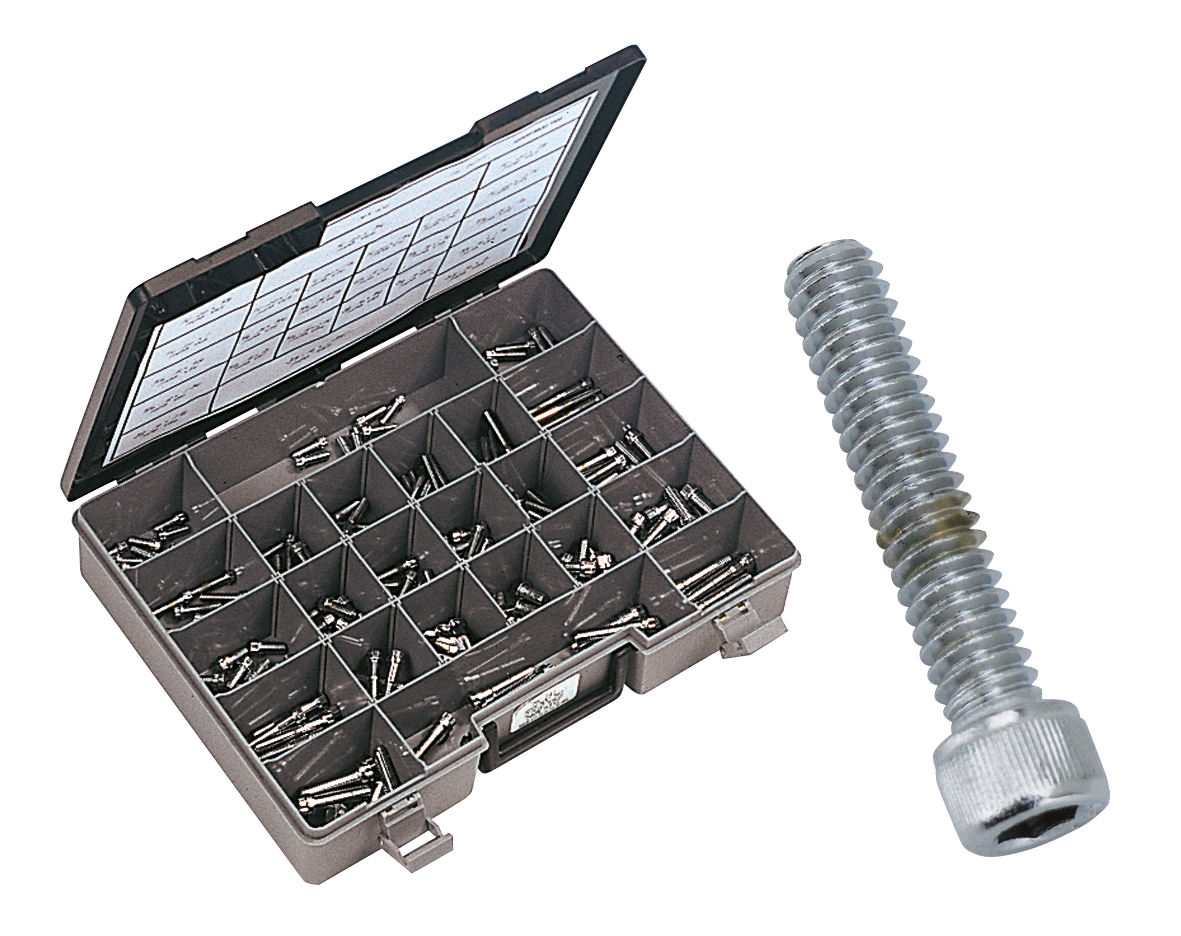 Ass. tray allen head screws chrome UNC