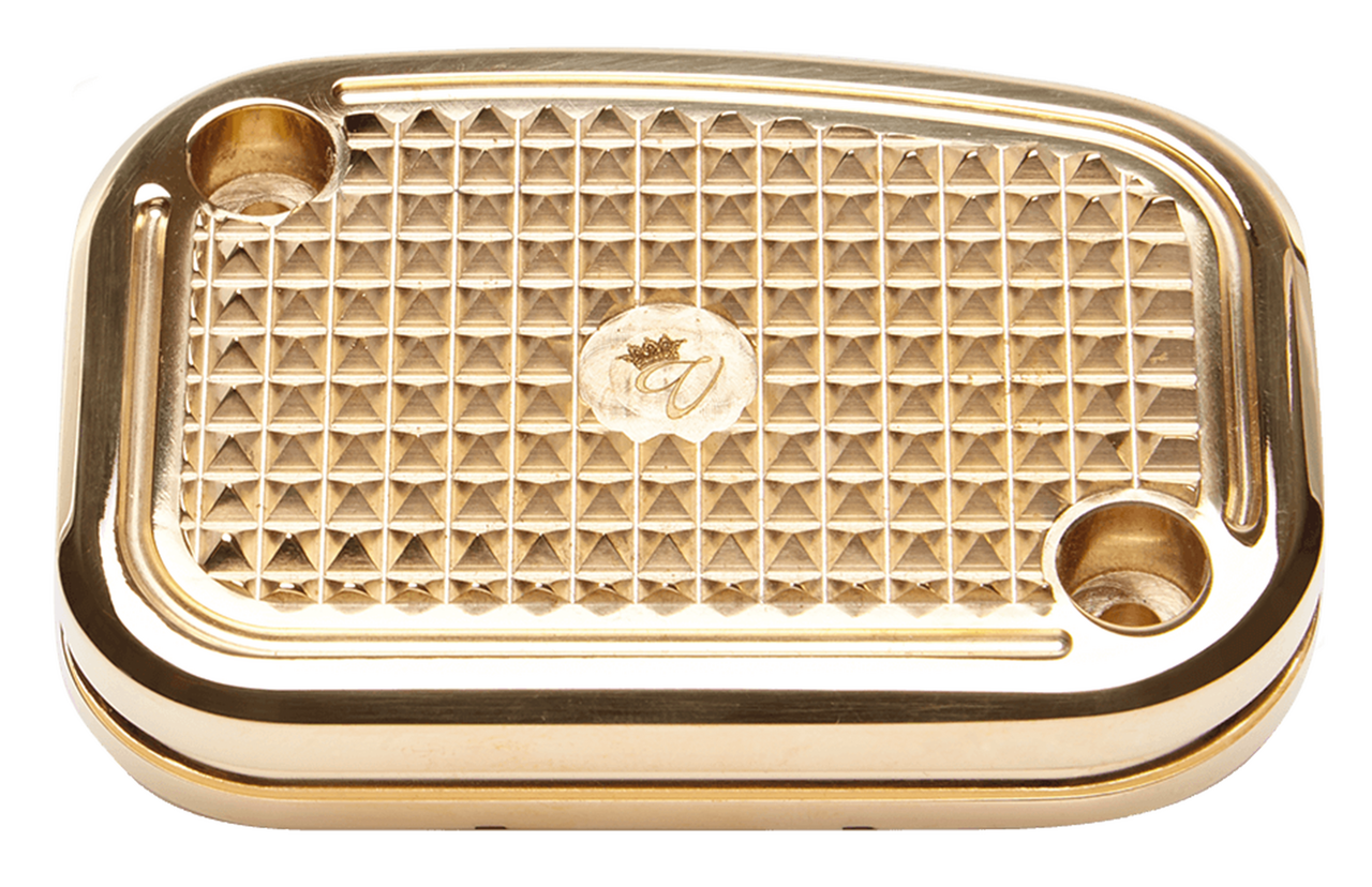 DMND M/C CVR HYDR CLTCH BRASS FLH/T14-16