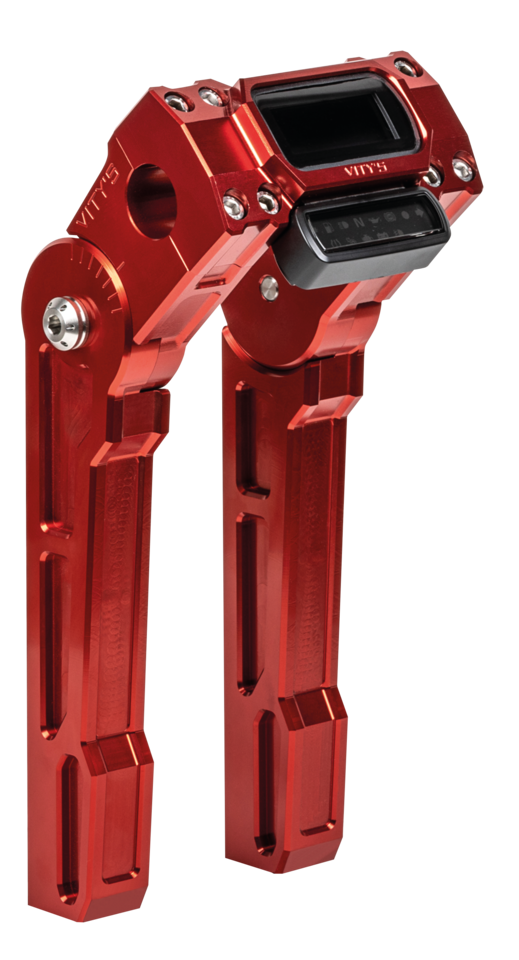 Vity's 8" Speedo Risers FX18-up red