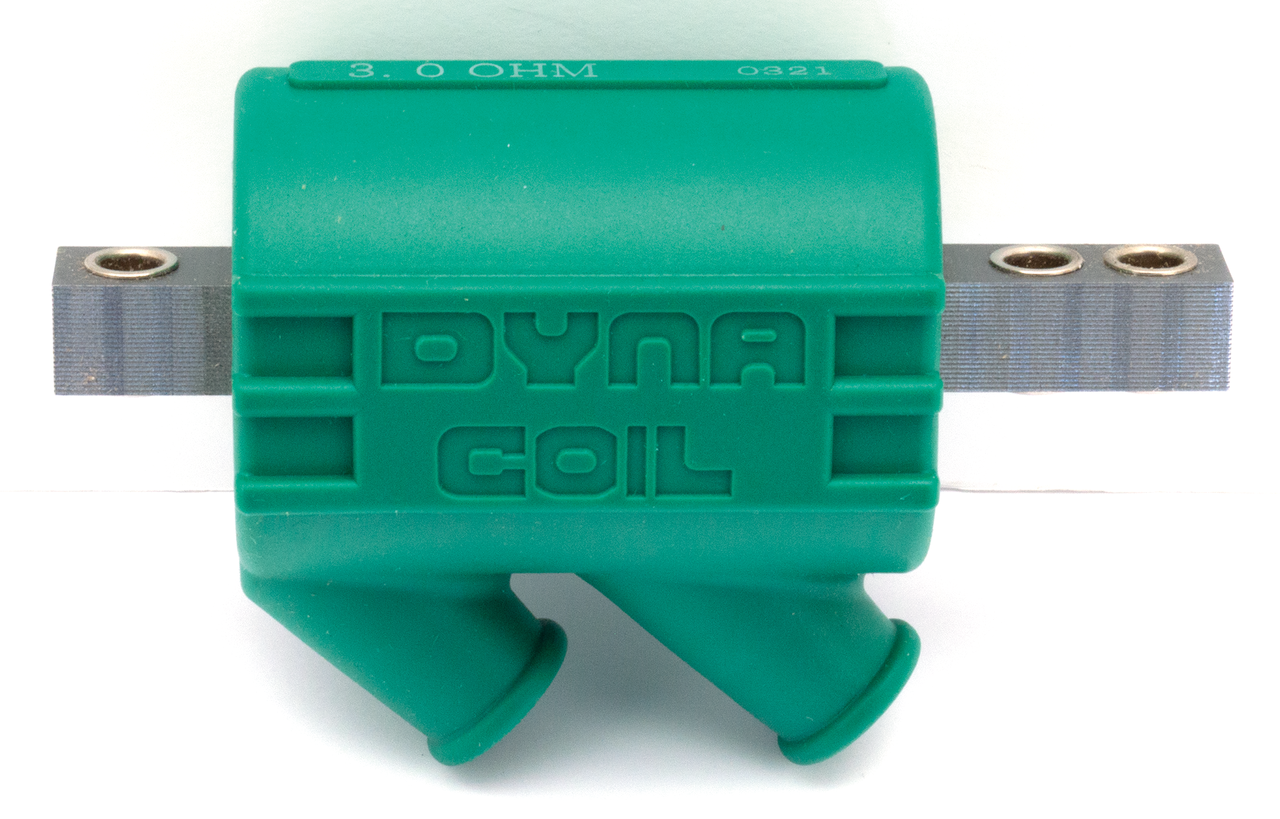 DYNA coil 3 Ohm 12 volt angled tower