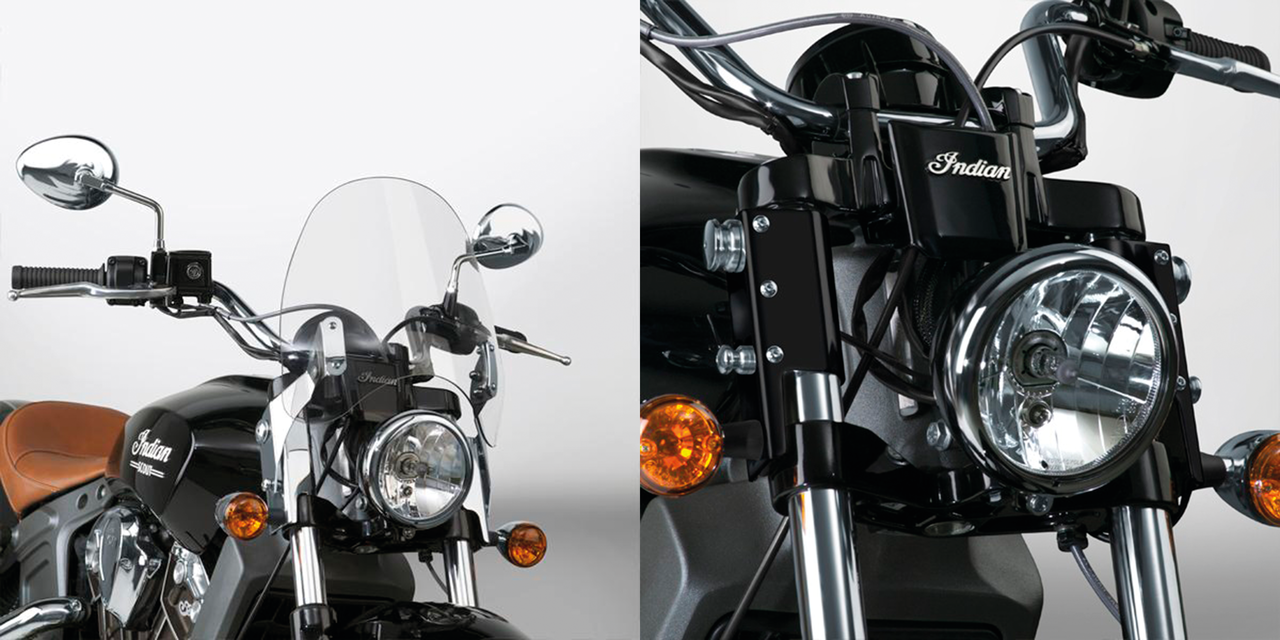Switchblade Defl kit Indian Scout black