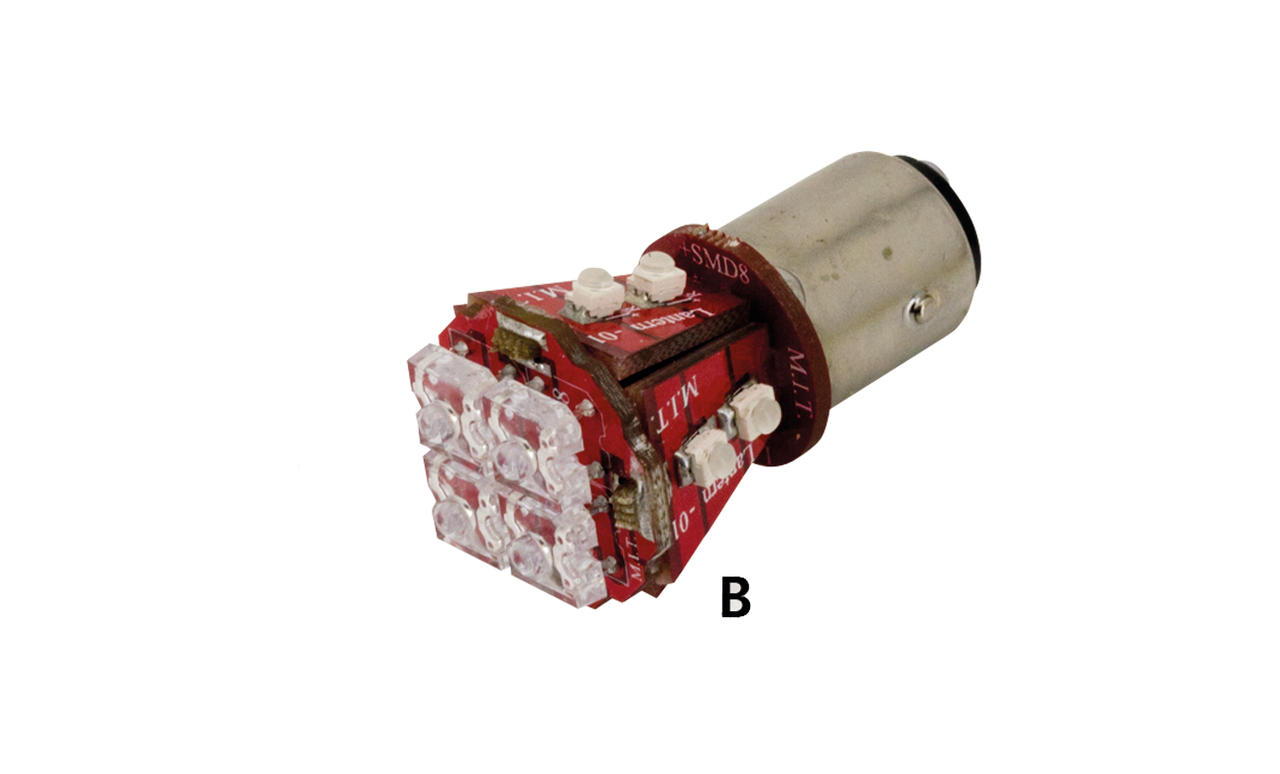 GZP Synapse 12LED amber 1157 single bulb