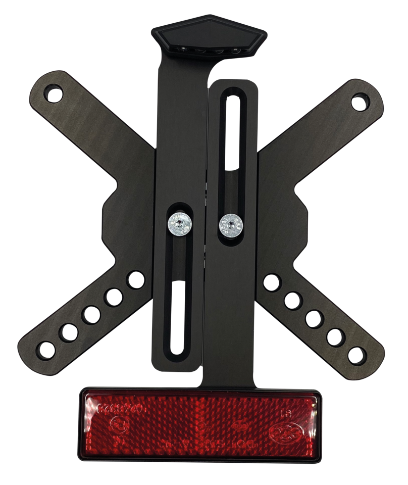 Number plate holder Multifit. LED Emarke