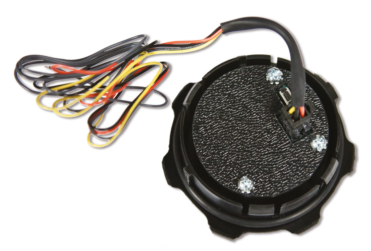 RSD FUEL METER CAP CHROME GEARDRV 96-up