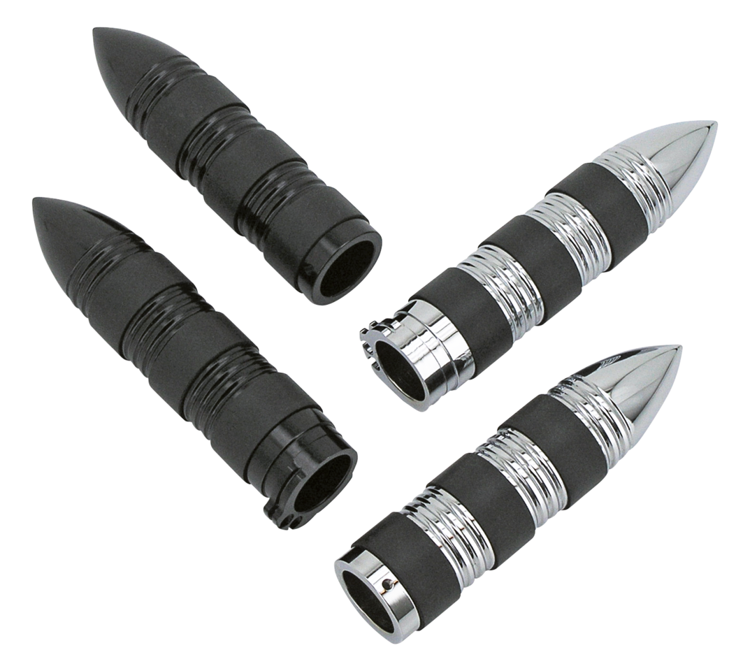 GZP Throttle-By-Wire grips Chrome Magnum