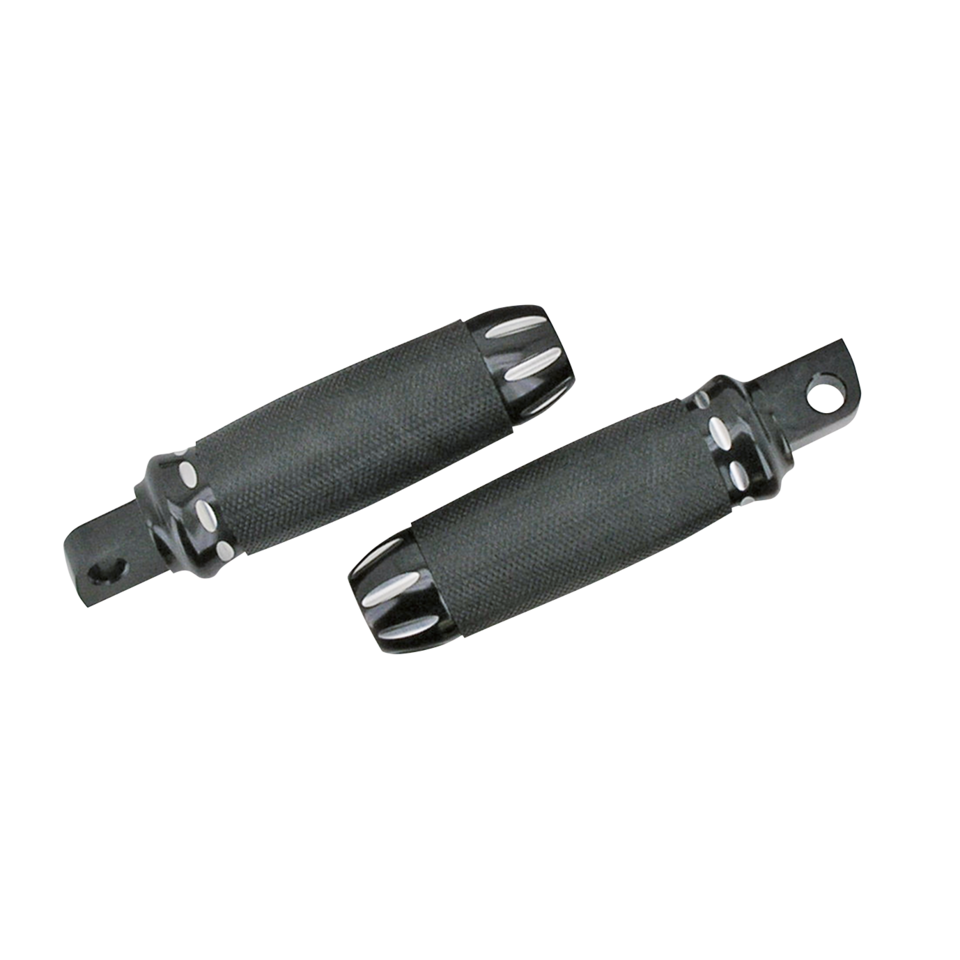 GZP Panorama Foot peg set,Cntr.Black (ma