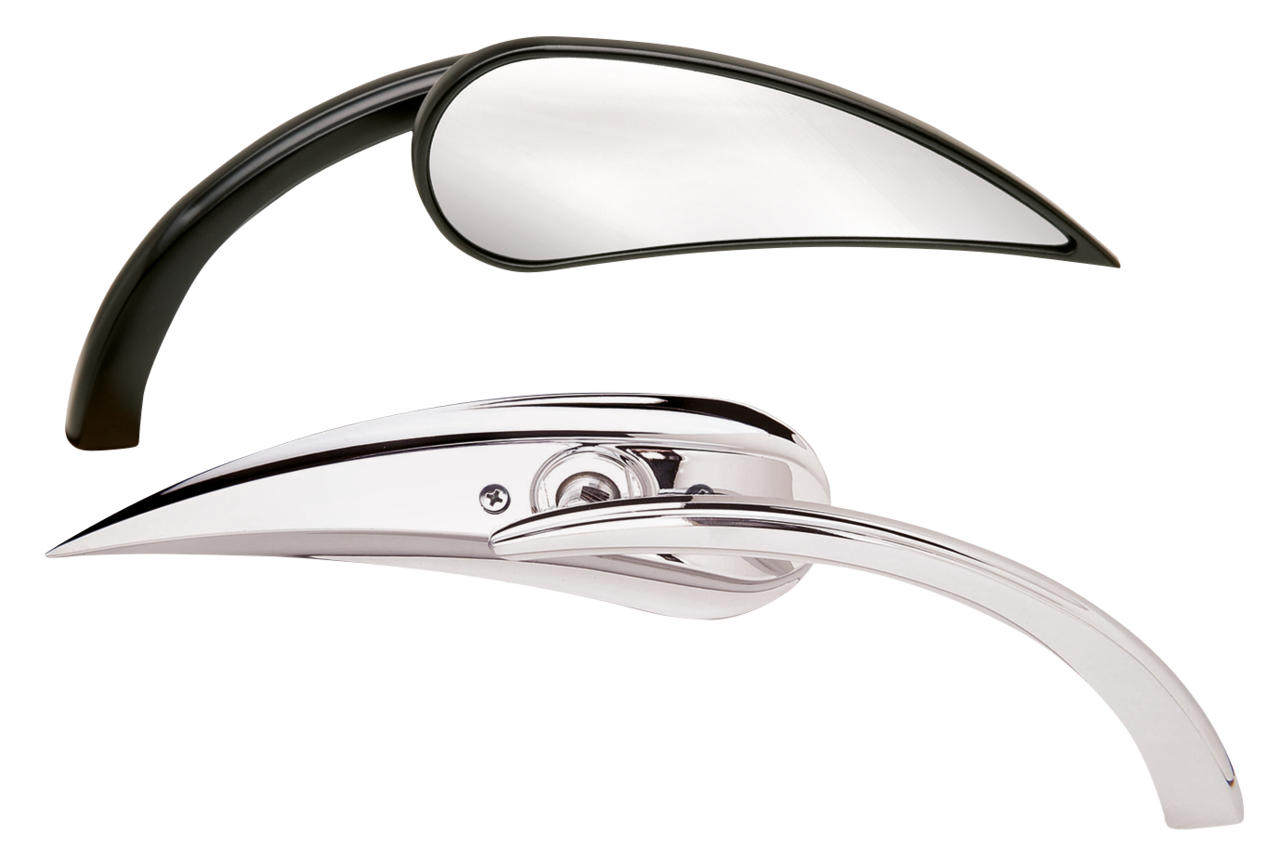 CHROME RAD-II MIRROR LEFT