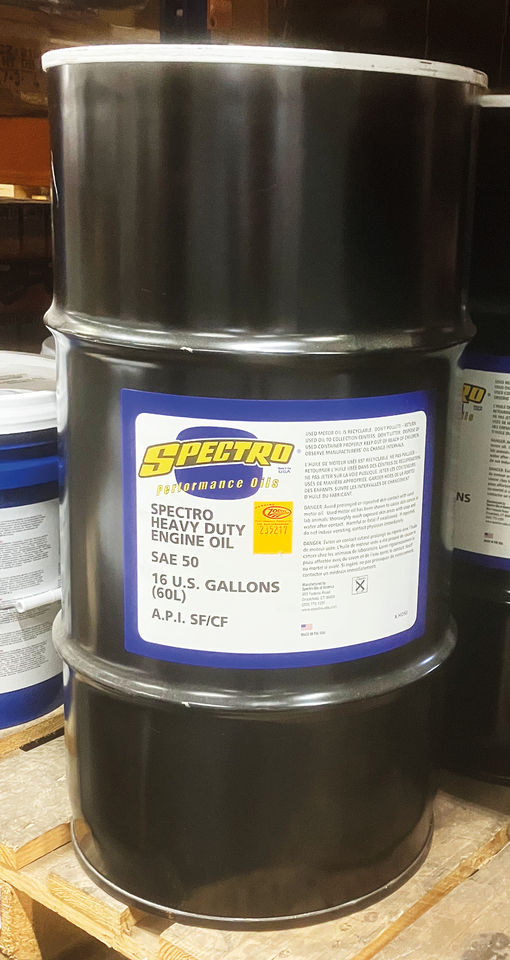 60Ltr SPECTRO SAE 50 Heavy Duty oil