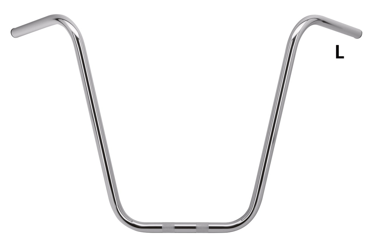 GZP Apehanger 20" rise w/o dimple