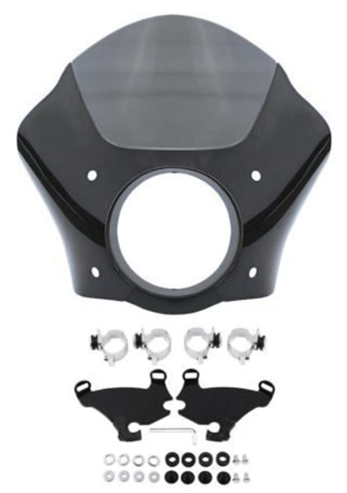 Gauntlet Fairing Gloss Black XL88-22