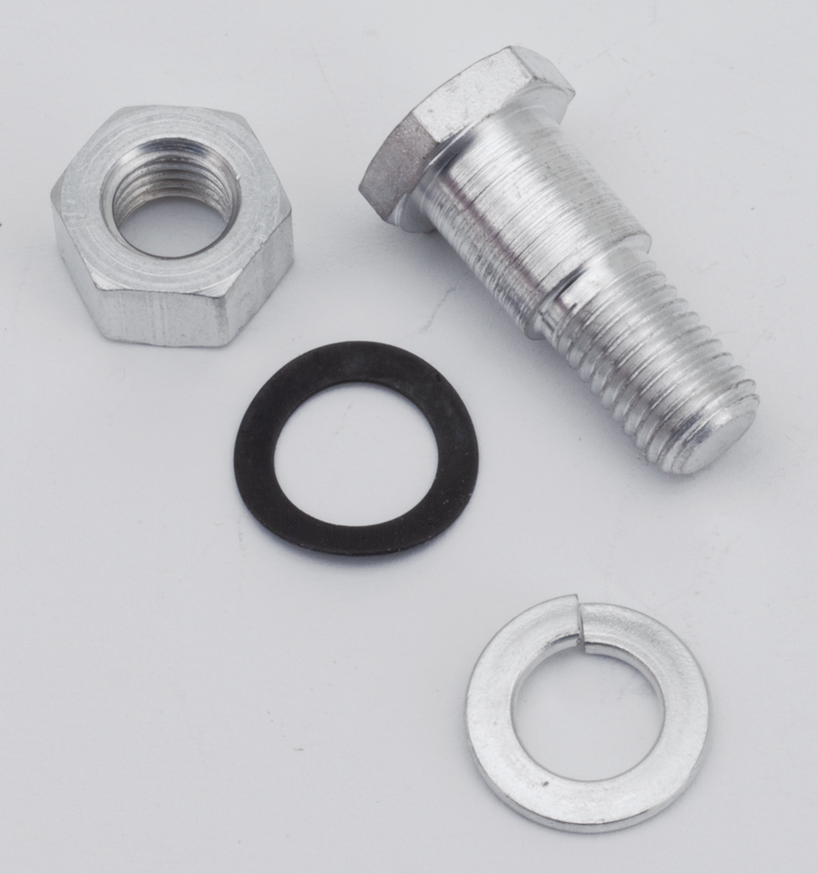 Colony shifter rod end kit, white plated