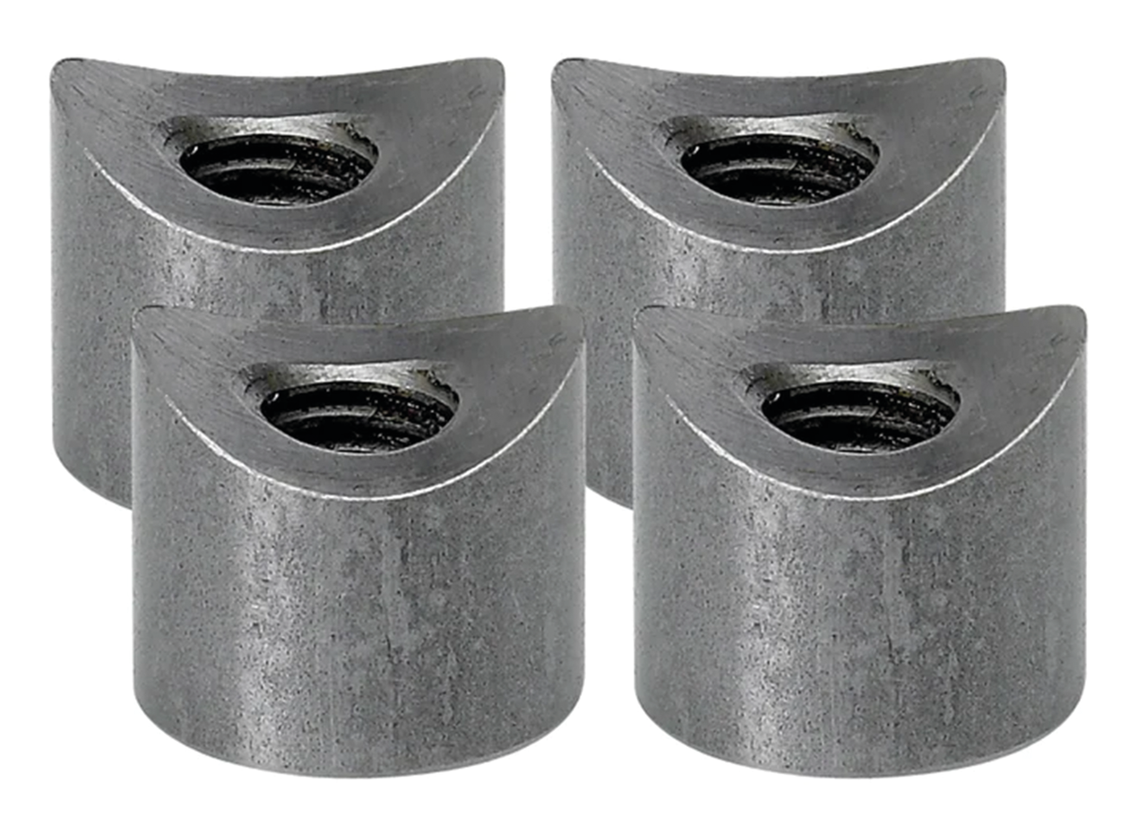 1/2" Coped Bungs 3/8-16" Thread 4Pck