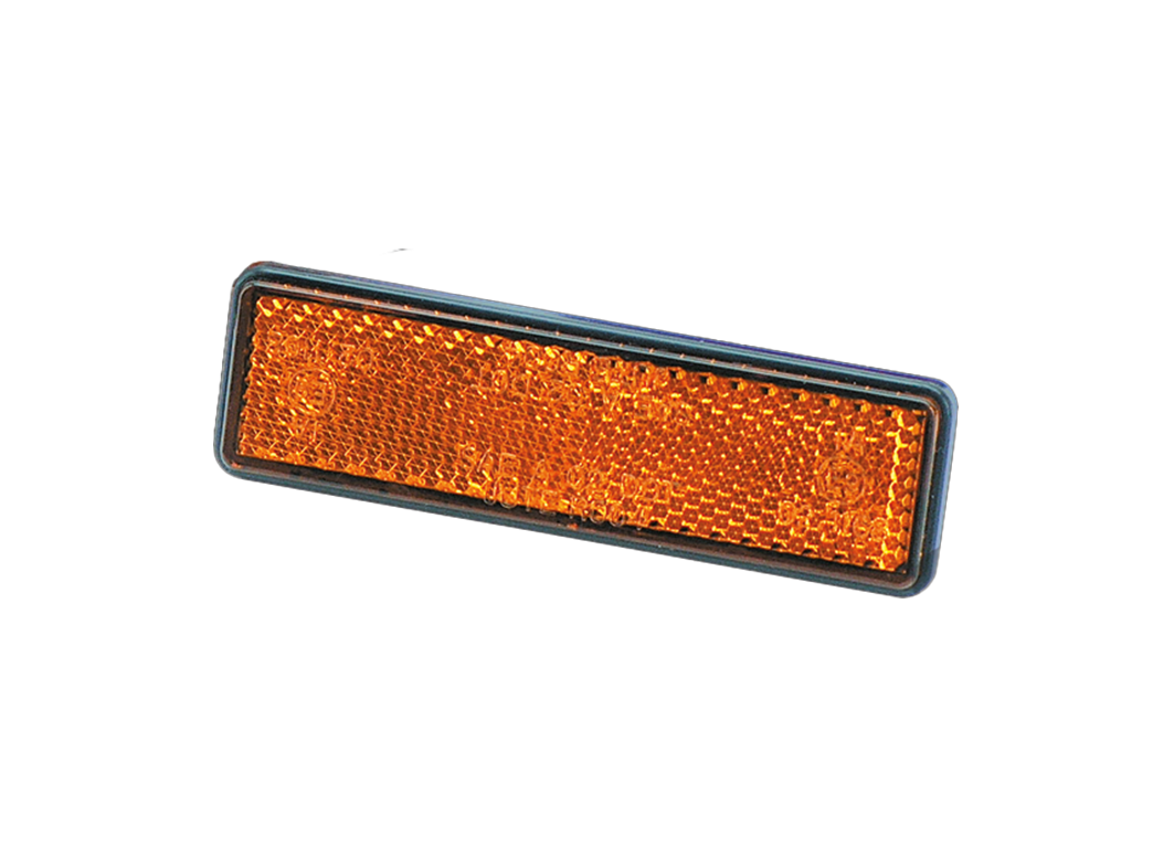 GZP Small rectangular amber reflector E-