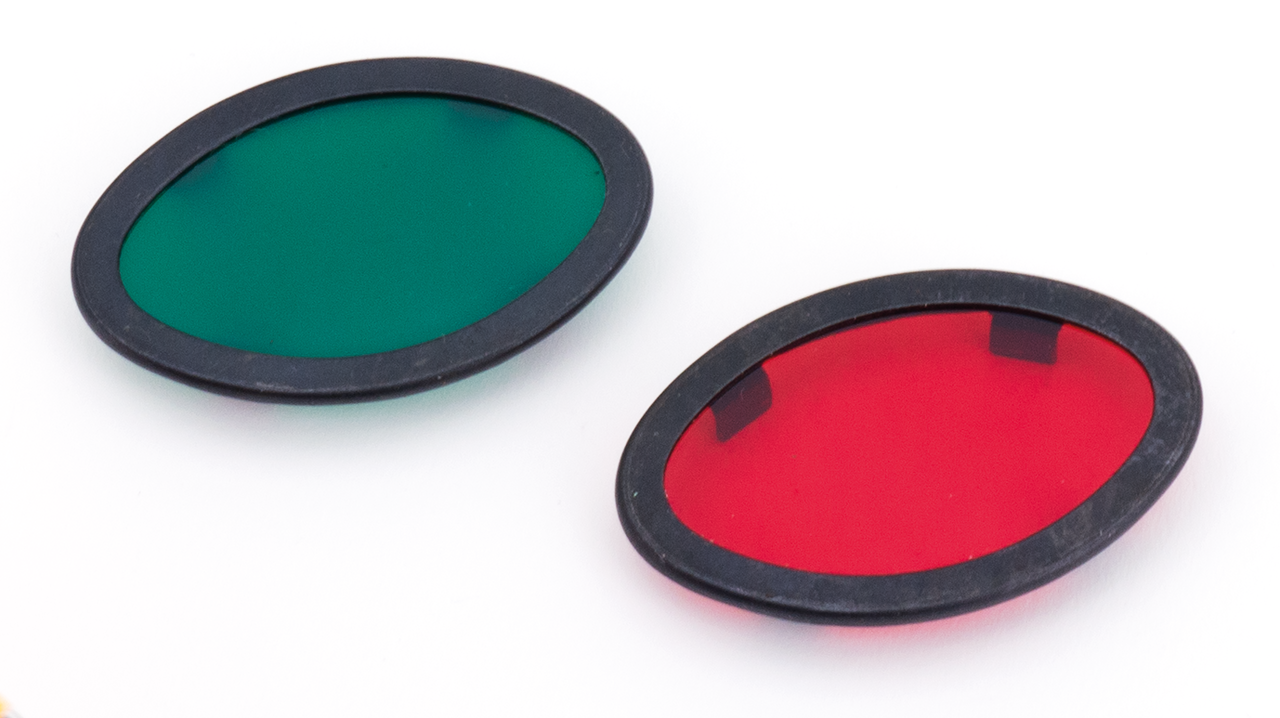 Cateye dash lenses red + green park edge