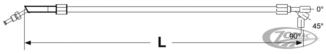 K-Tech Deluxe risers chrome