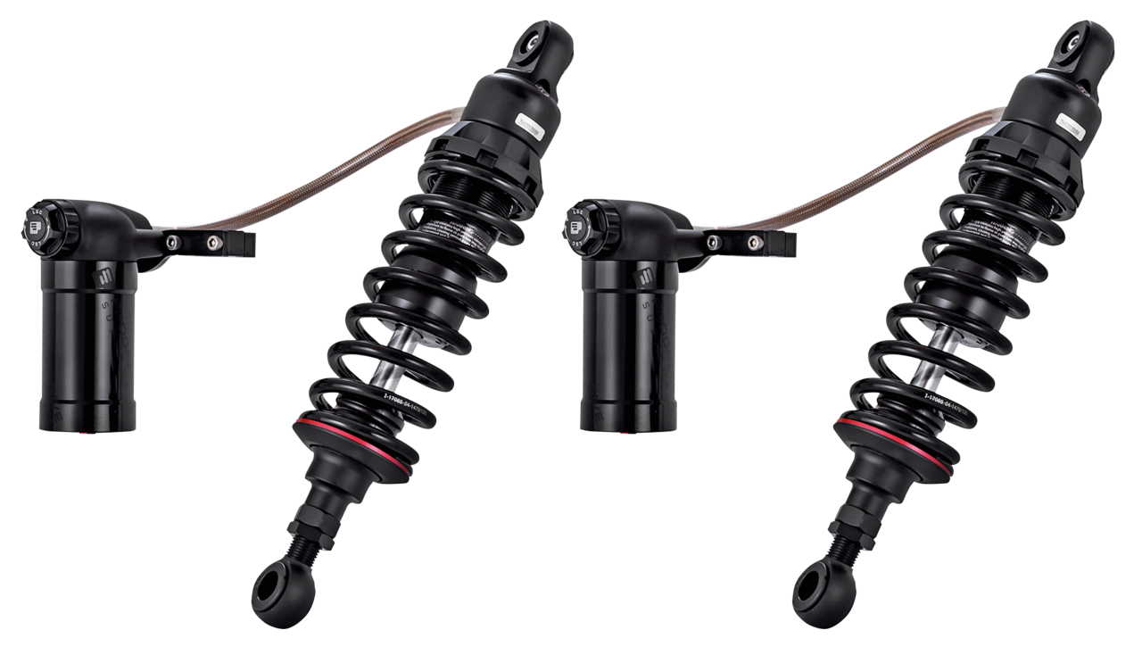 P.S. 990 Shocks 12" Blk FLH/T Heavy Duty