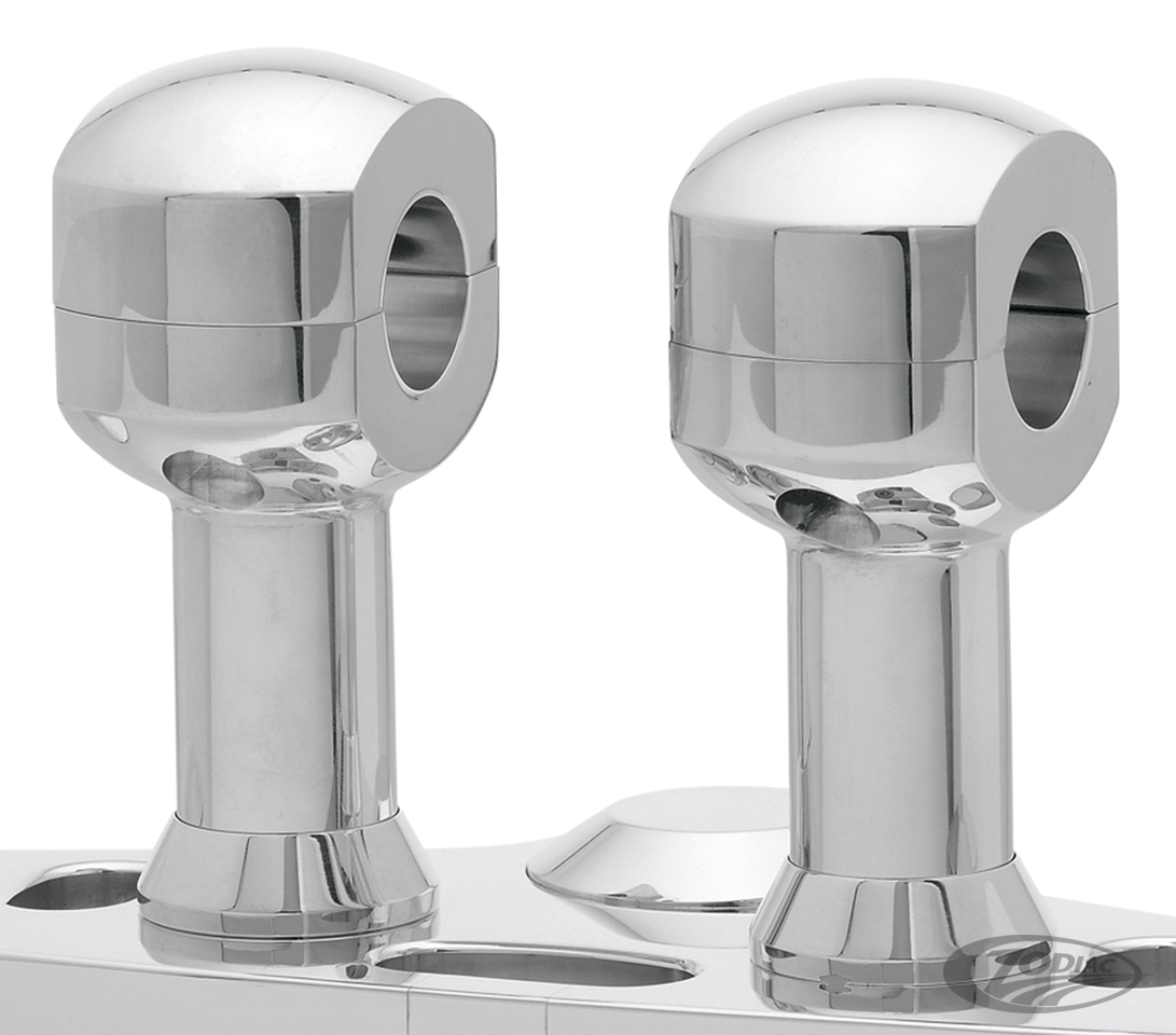 3" Risers for 1" Handlebars Polished