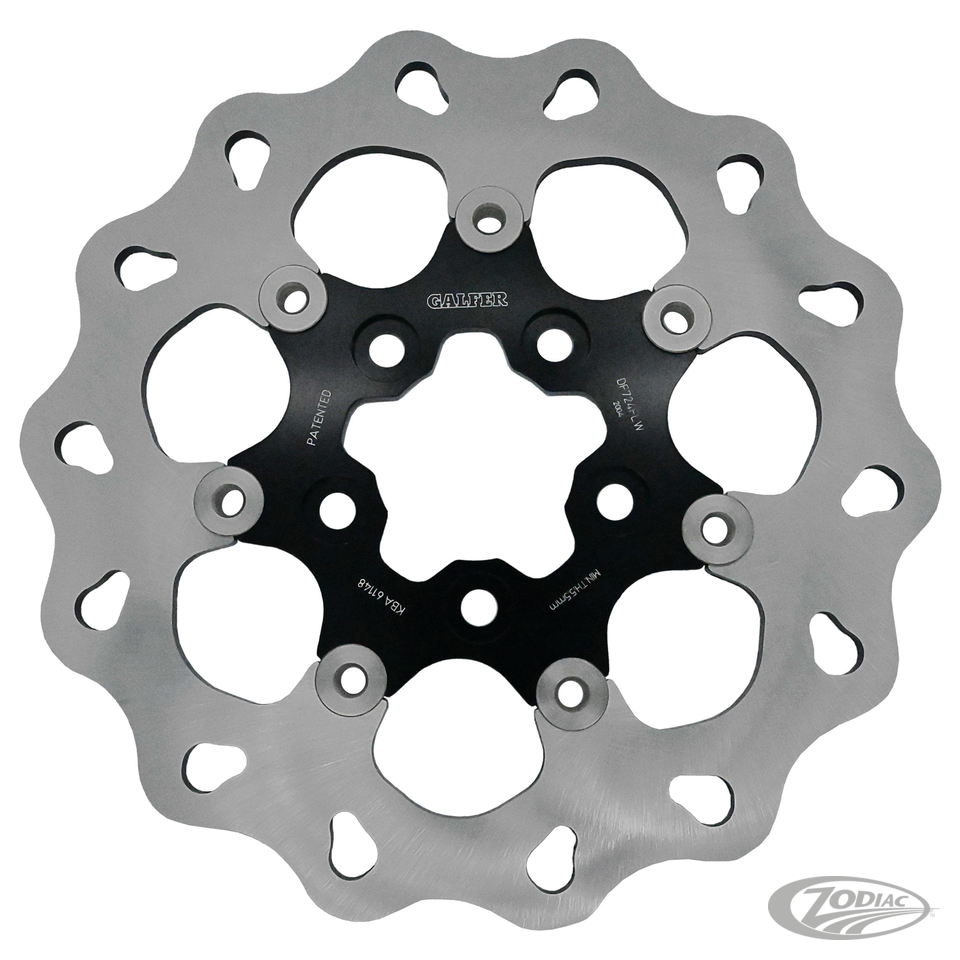 Galfer DF724 Wave Floating 10.2" Black