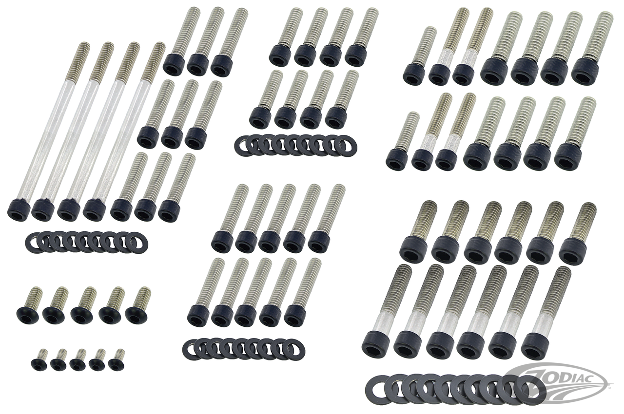 Eng. Bolt Kit Matt Blk ST07-17 FXD06-17