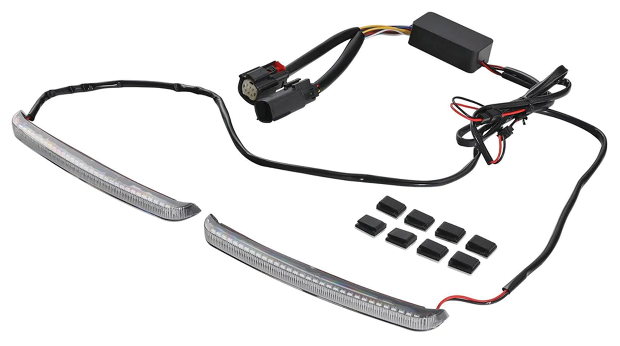 Saddlebag 3 in 1 Lights Clear FLH/T14-Up