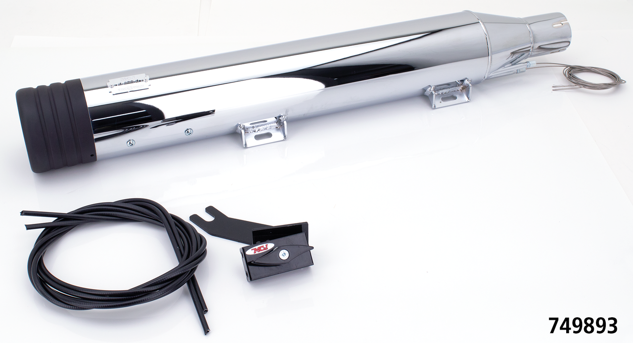 MCJ Slip-On Striped FLSB 21-Up Chr/Blk