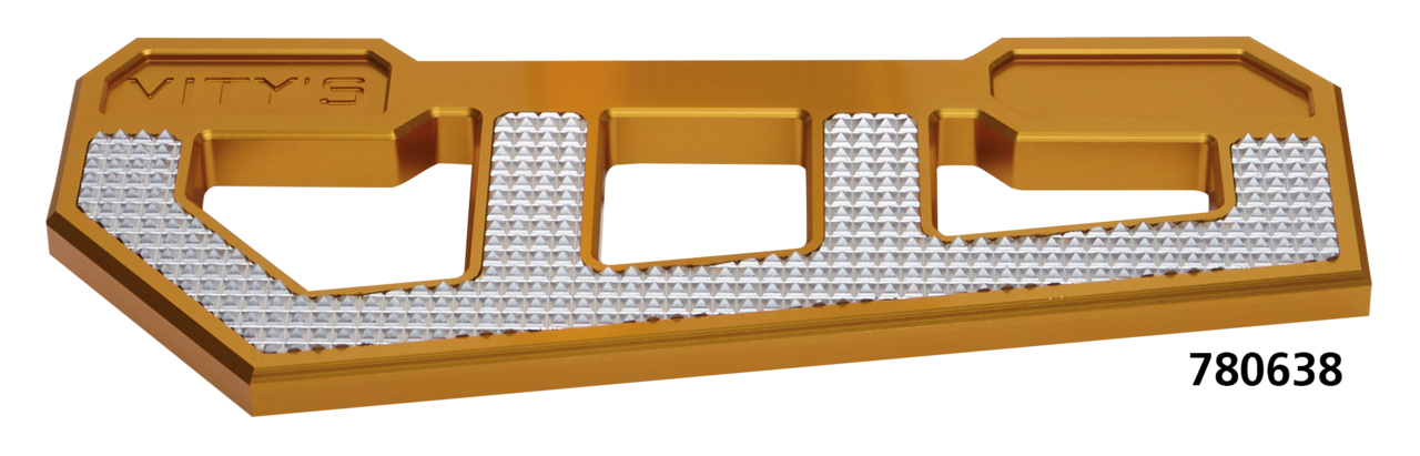 RACING FLOORBOARDS GOLD W/ DIAMOND ICE