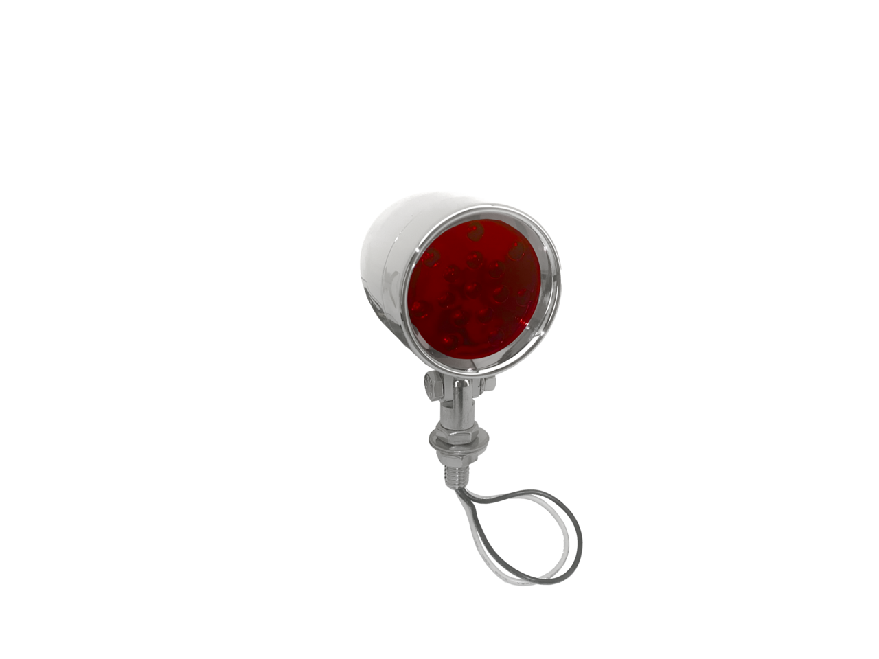 2-L LED bullet lights Star red