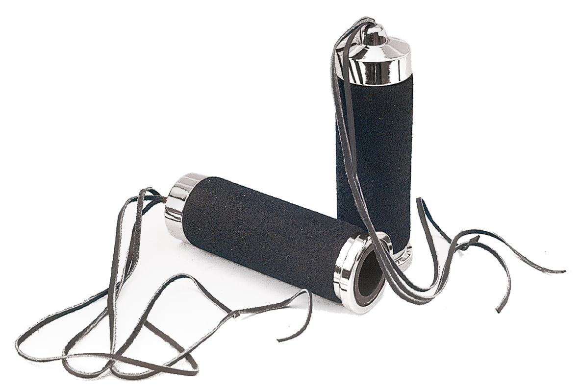 GZP Foam grips with fringes 1"