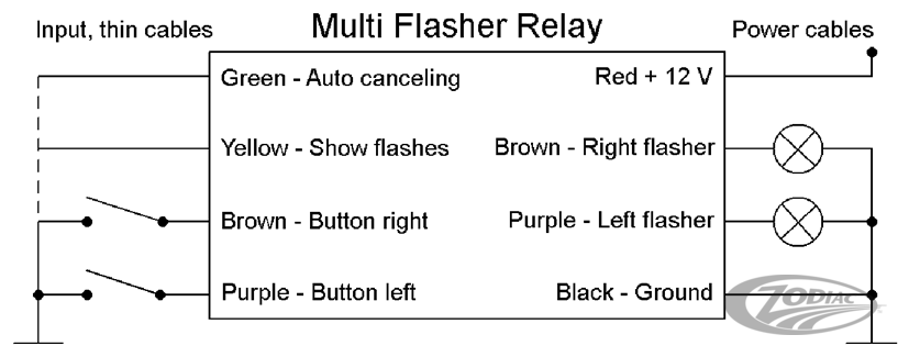 Multi Flasher Relay