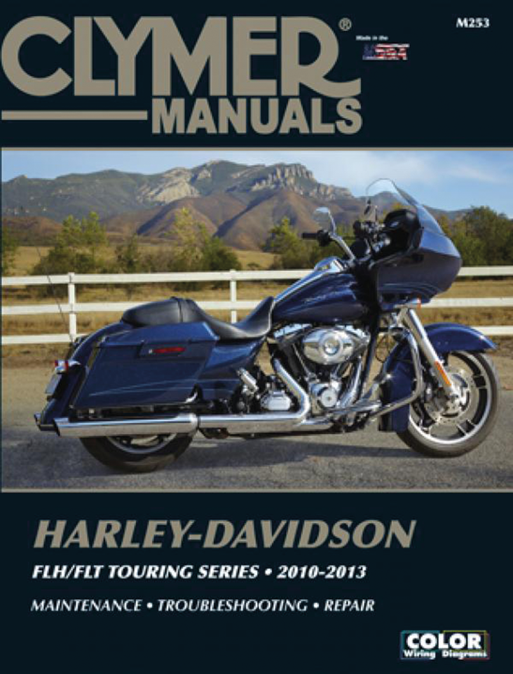 Clymer service manual FLH/T10-13