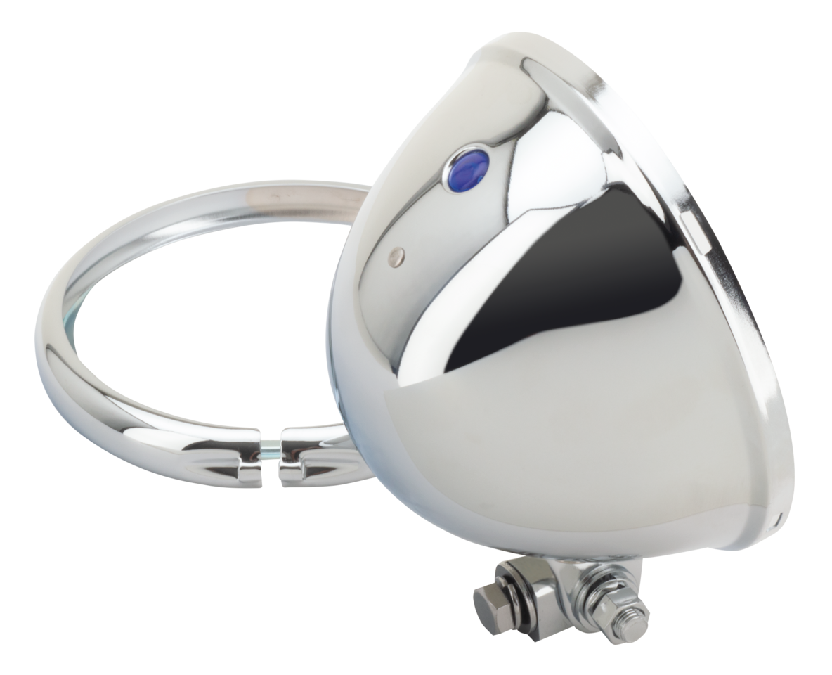 GZP Headlight Bottom mount 5.75" shell+