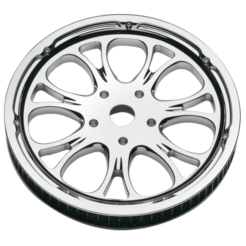 PM Pulley 66Tx1" Heathen Chrome